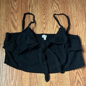 aerie size large crop tank top